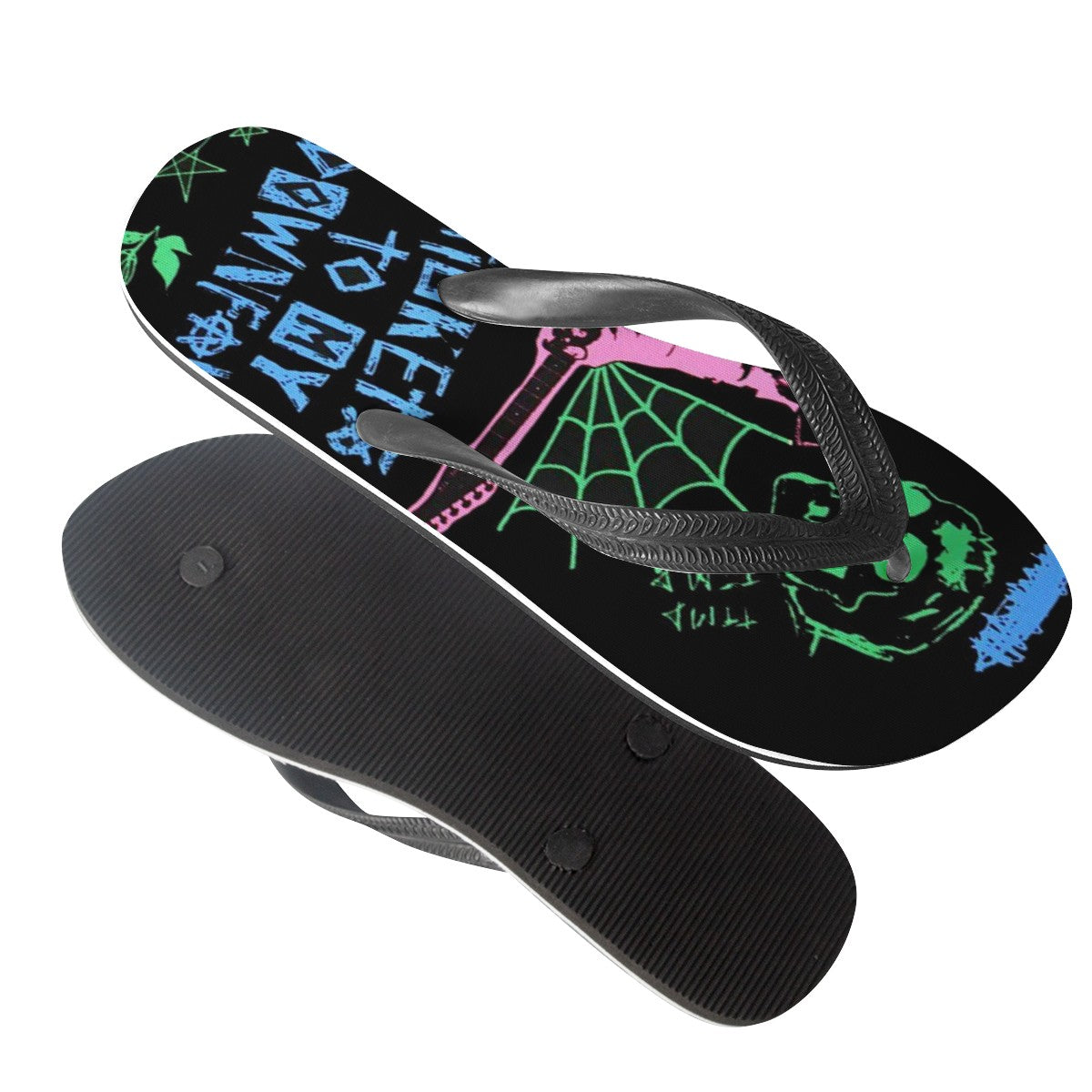 Machine Gun Kelly Custom Flip Flops