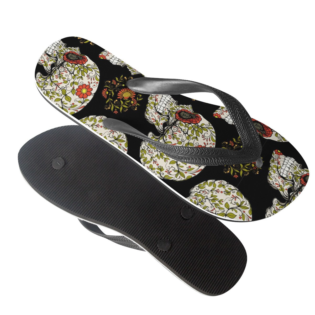 Skull Custom Flip Flops