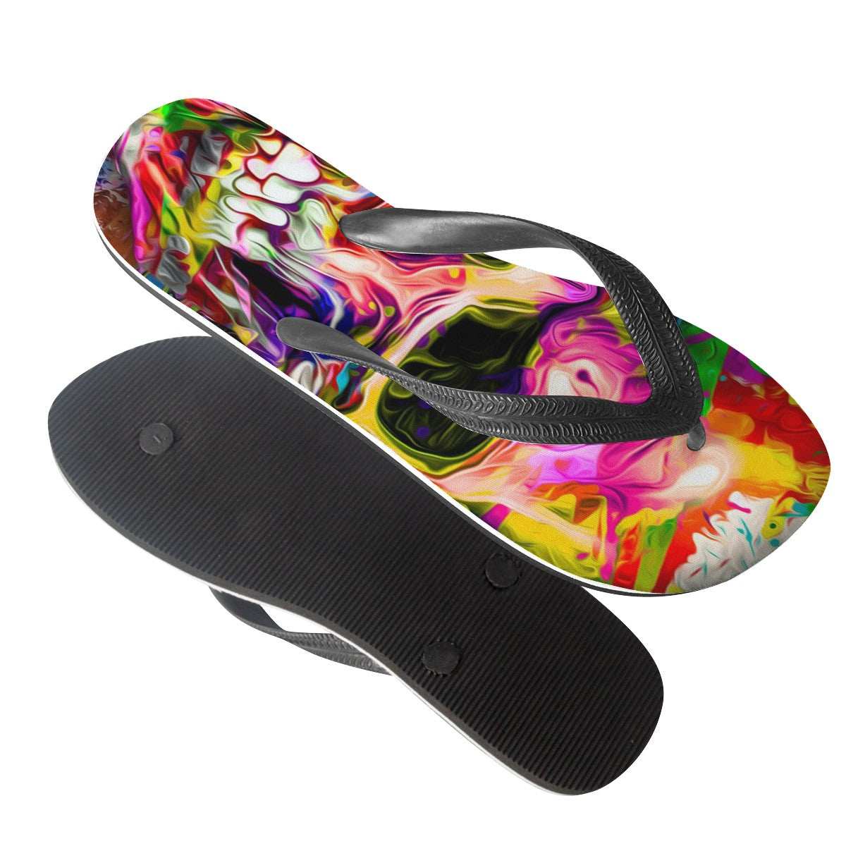 Skull Custom Flip Flops