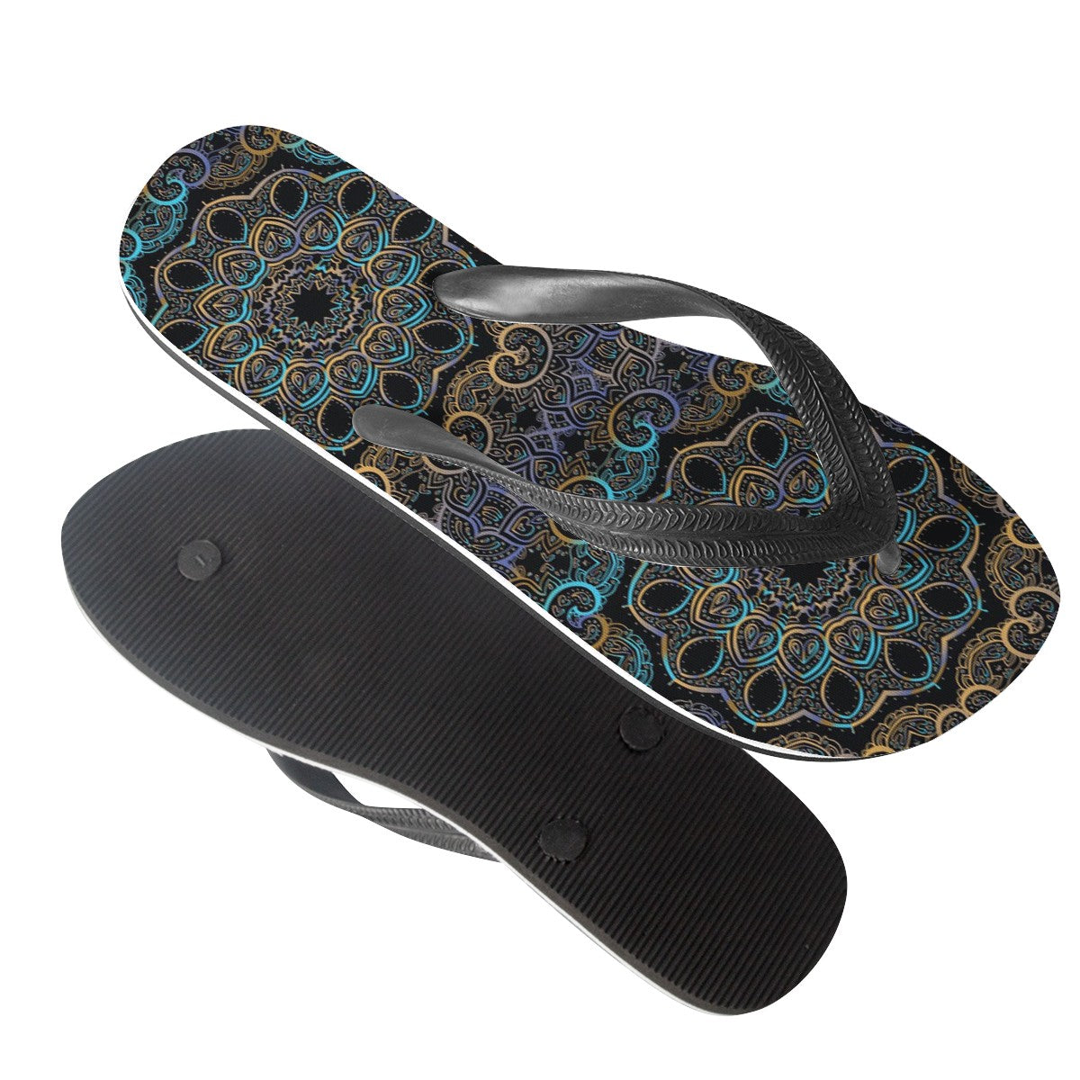 Mandala Custom Flip Flops