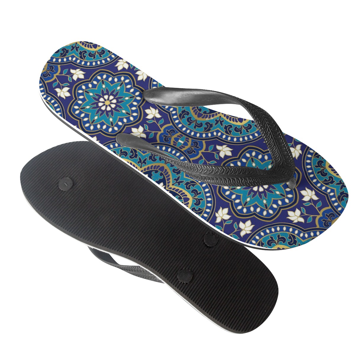 Mandala Custom Flip Flops