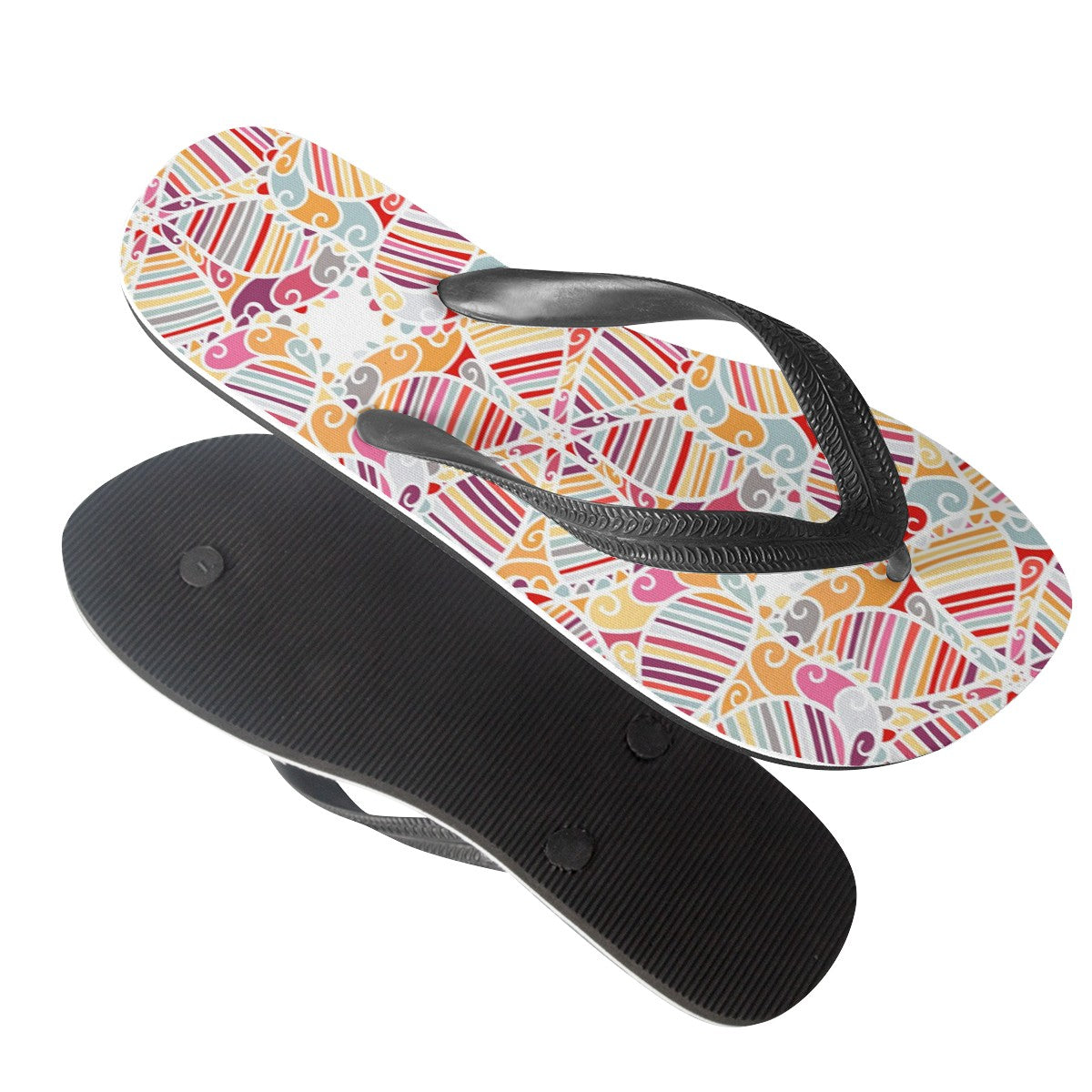 Mandala Custom Flip Flops