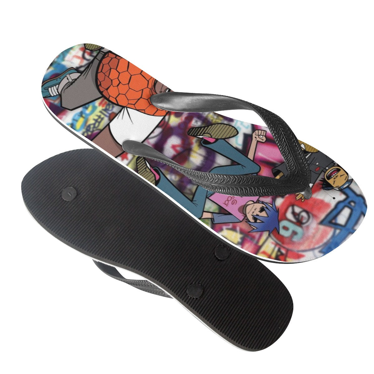 Gorillaz Custom Flip Flops