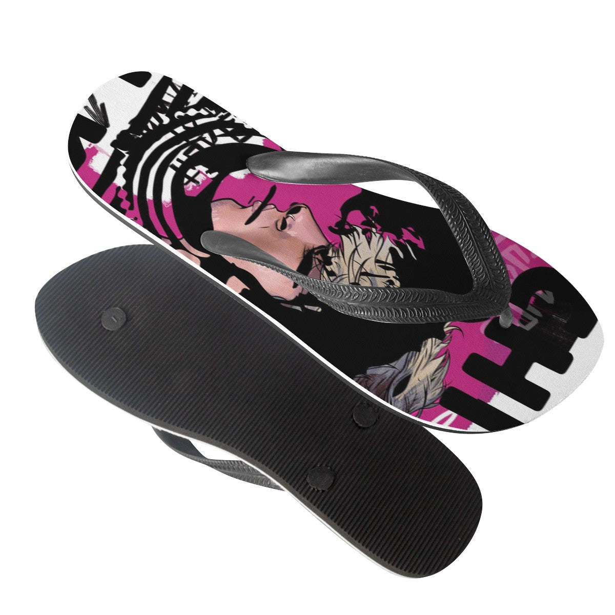 Machine Gun Kelly Custom Flip Flops