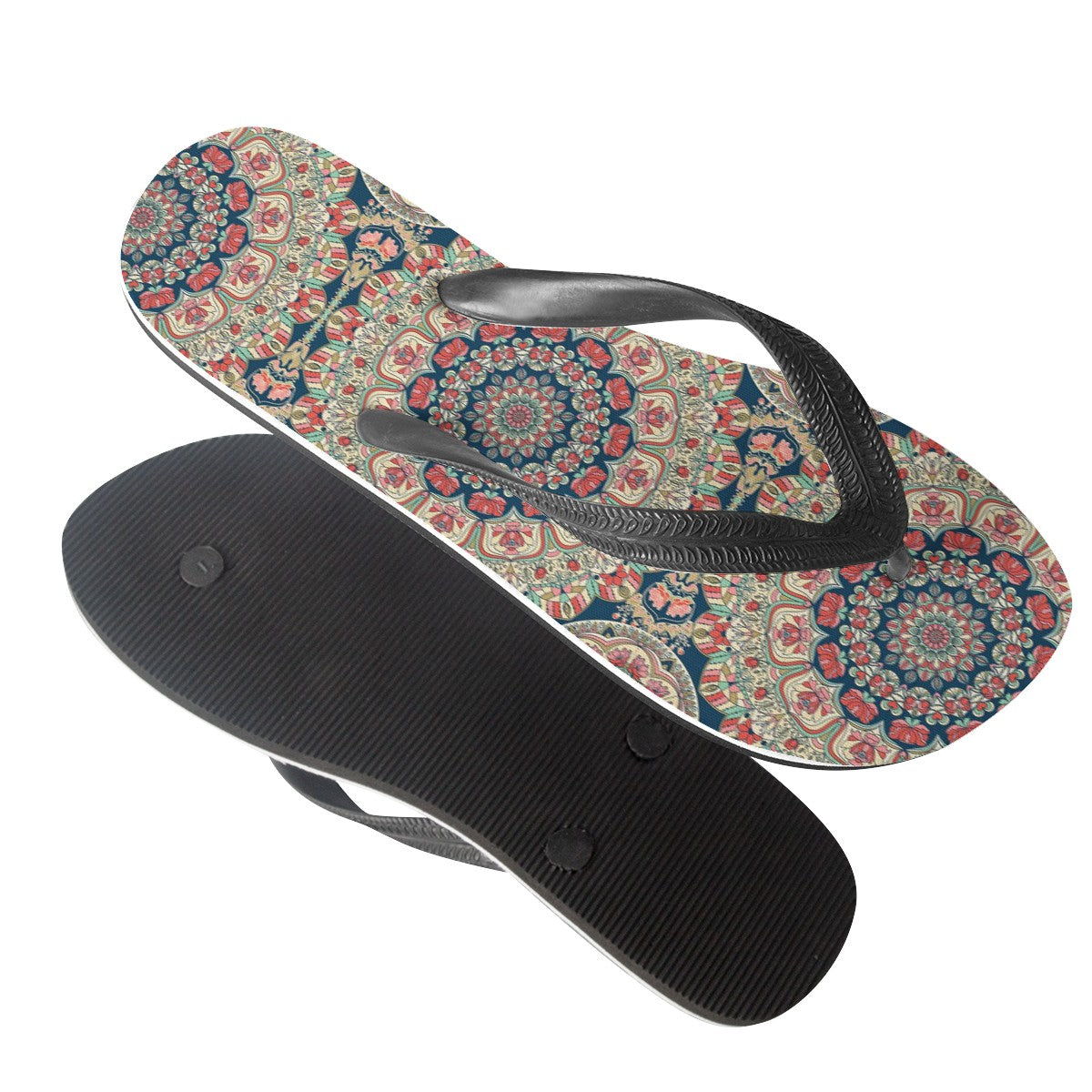 Mandala Custom Flip Flops