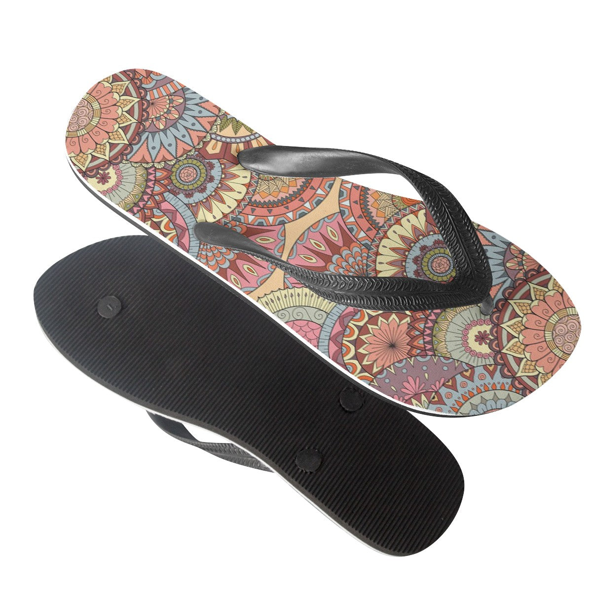 Mandala Custom Flip Flops