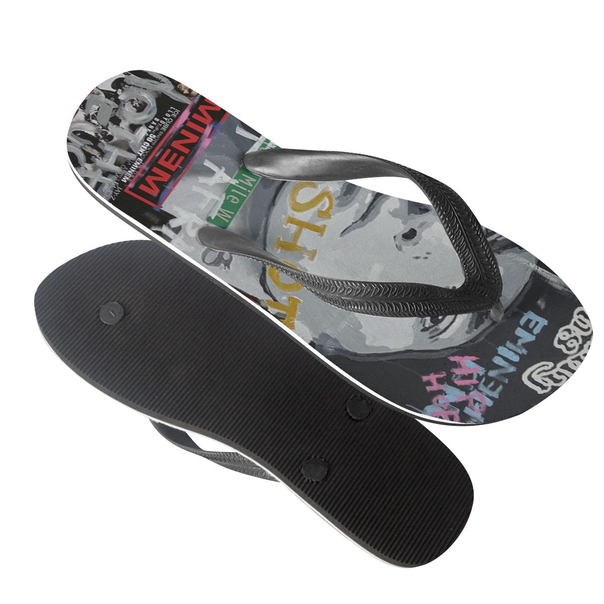 Eminem Custom Flip Flops