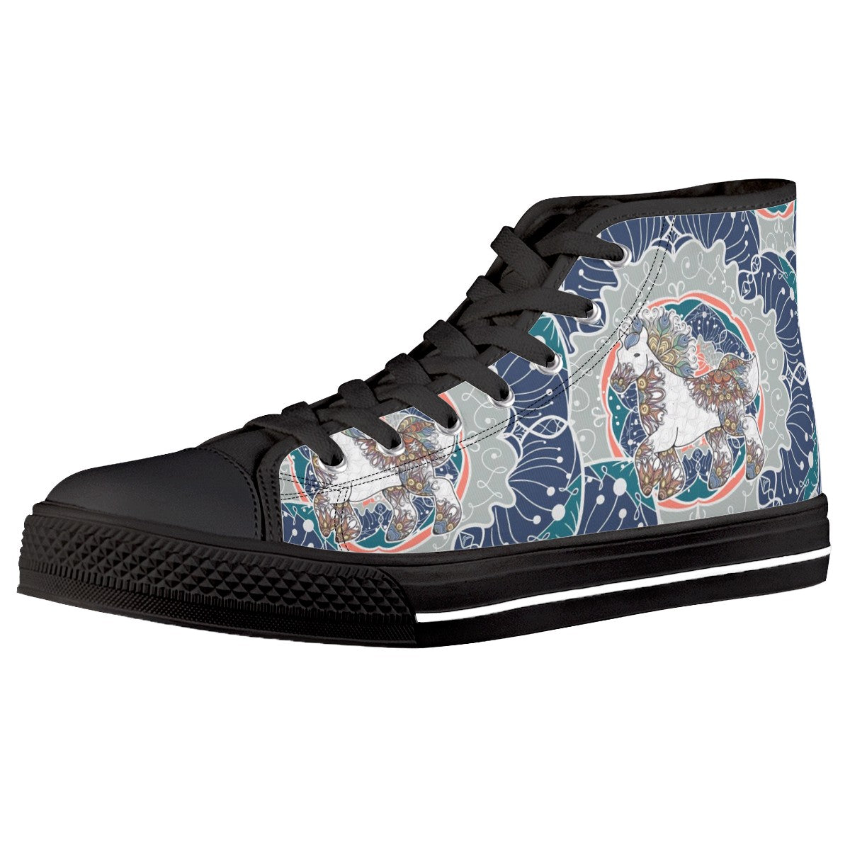 Mandala Custom Converse Chuck Taylor High Top Canvas Shoes