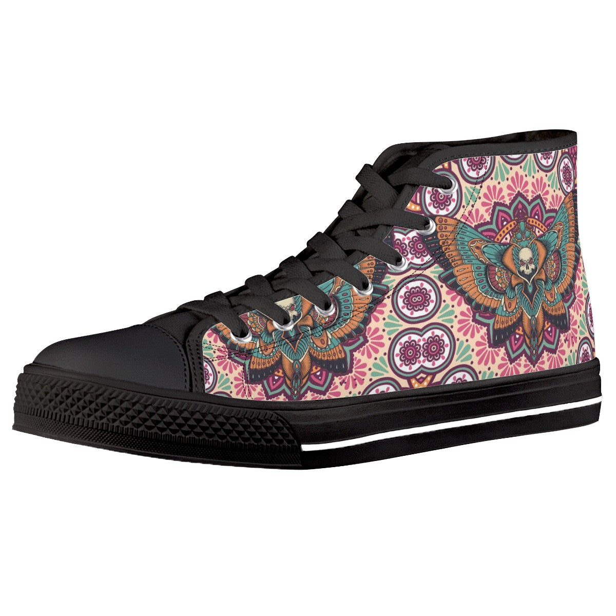 Mandala Custom Converse Chuck Taylor High Top Canvas Shoes