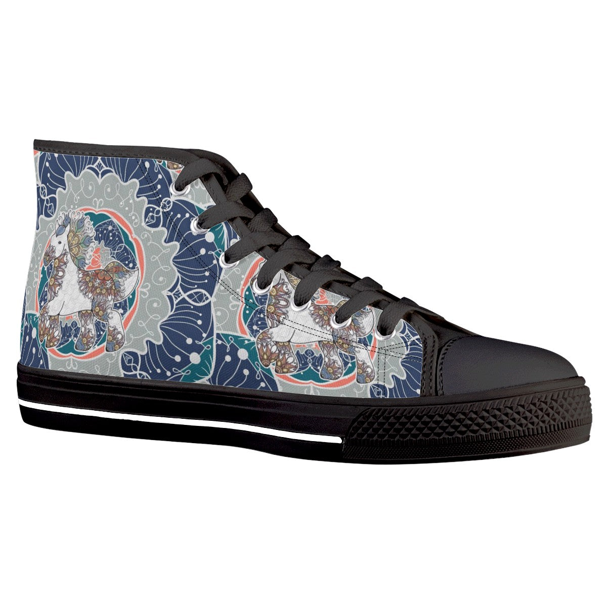 Mandala Custom Converse Chuck Taylor High Top Canvas Shoes