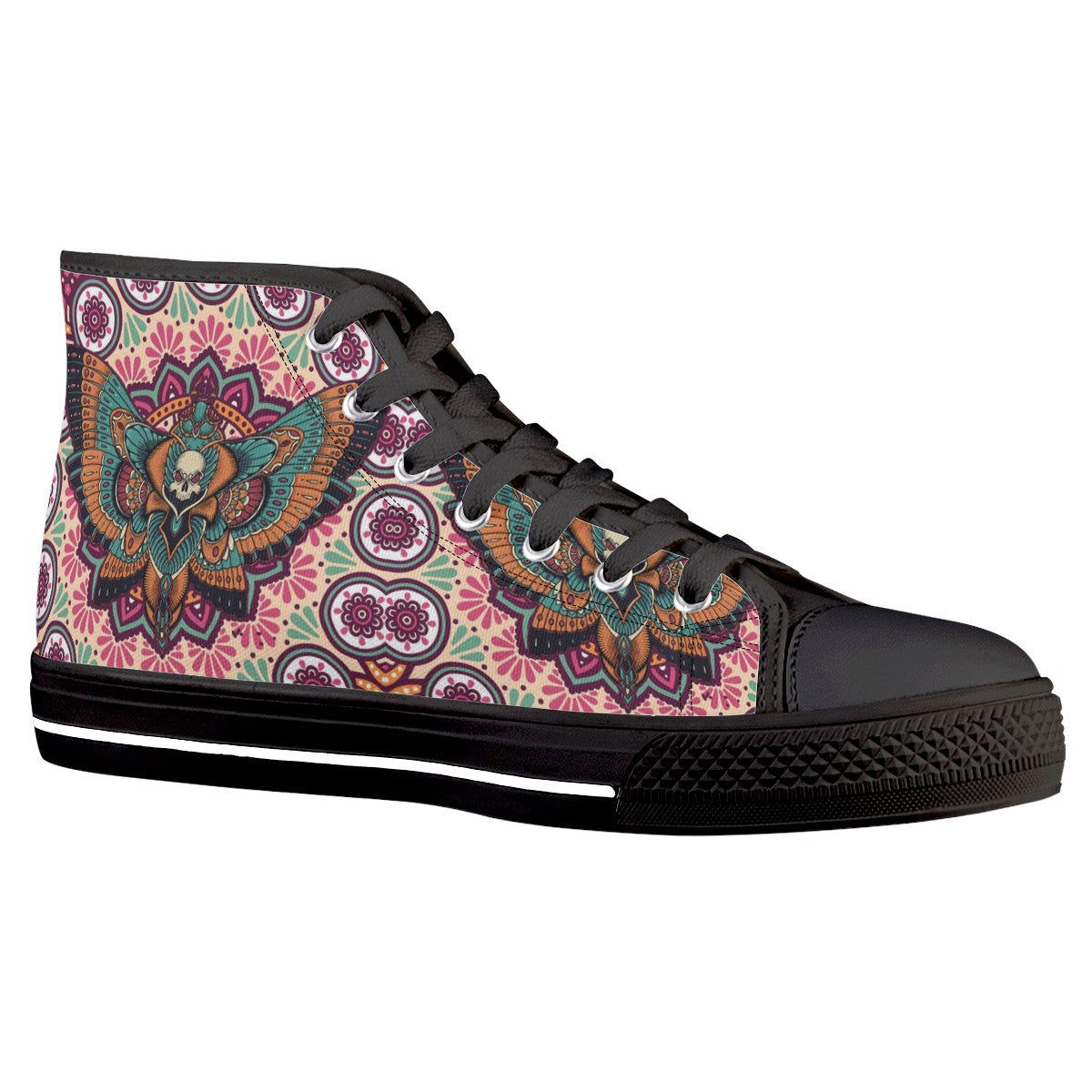 Mandala Custom Converse Chuck Taylor High Top Canvas Shoes
