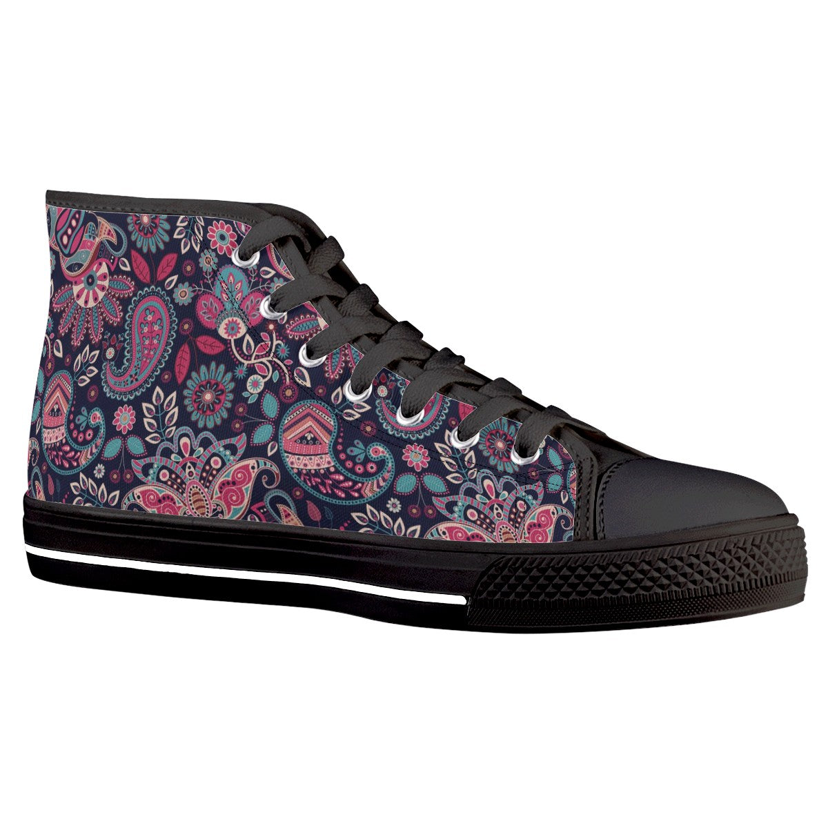 Paisley Custom Converse Chuck Taylor High Top Canvas Shoes