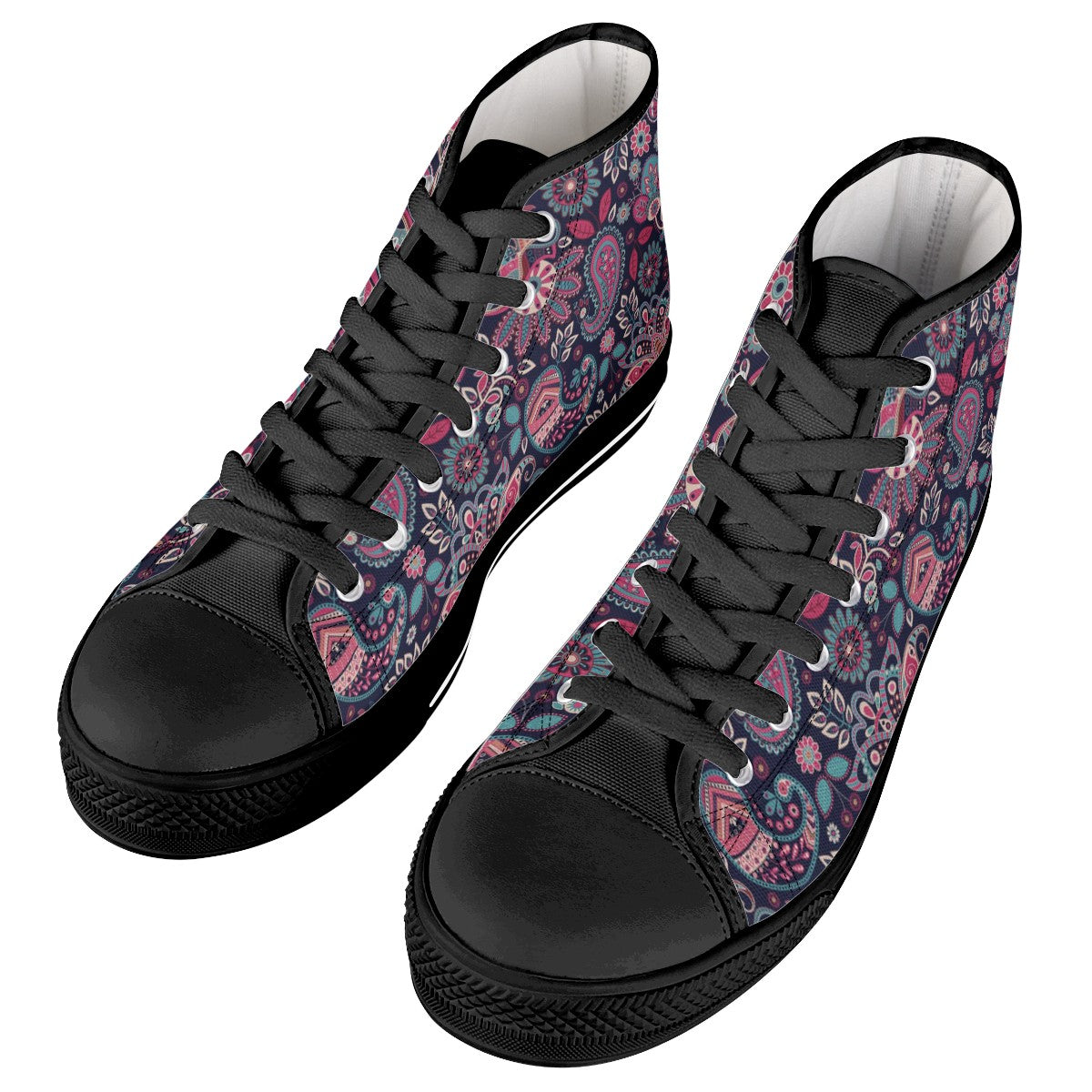 Paisley Custom Converse Chuck Taylor High Top Canvas Shoes