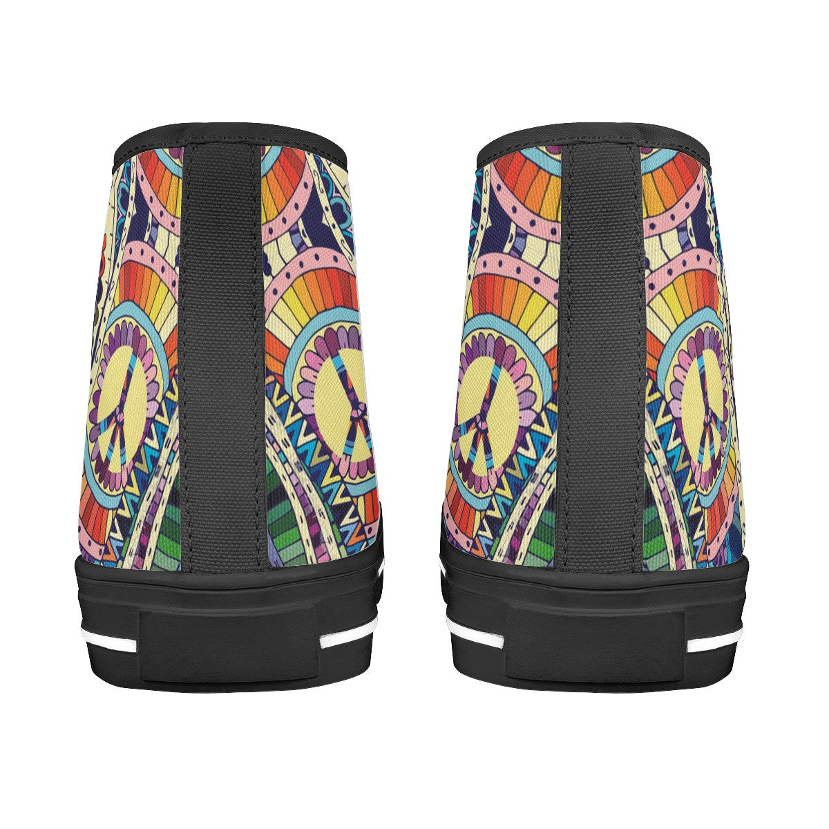 Bohemian Custom Converse Chuck Taylor High Top Canvas Shoes