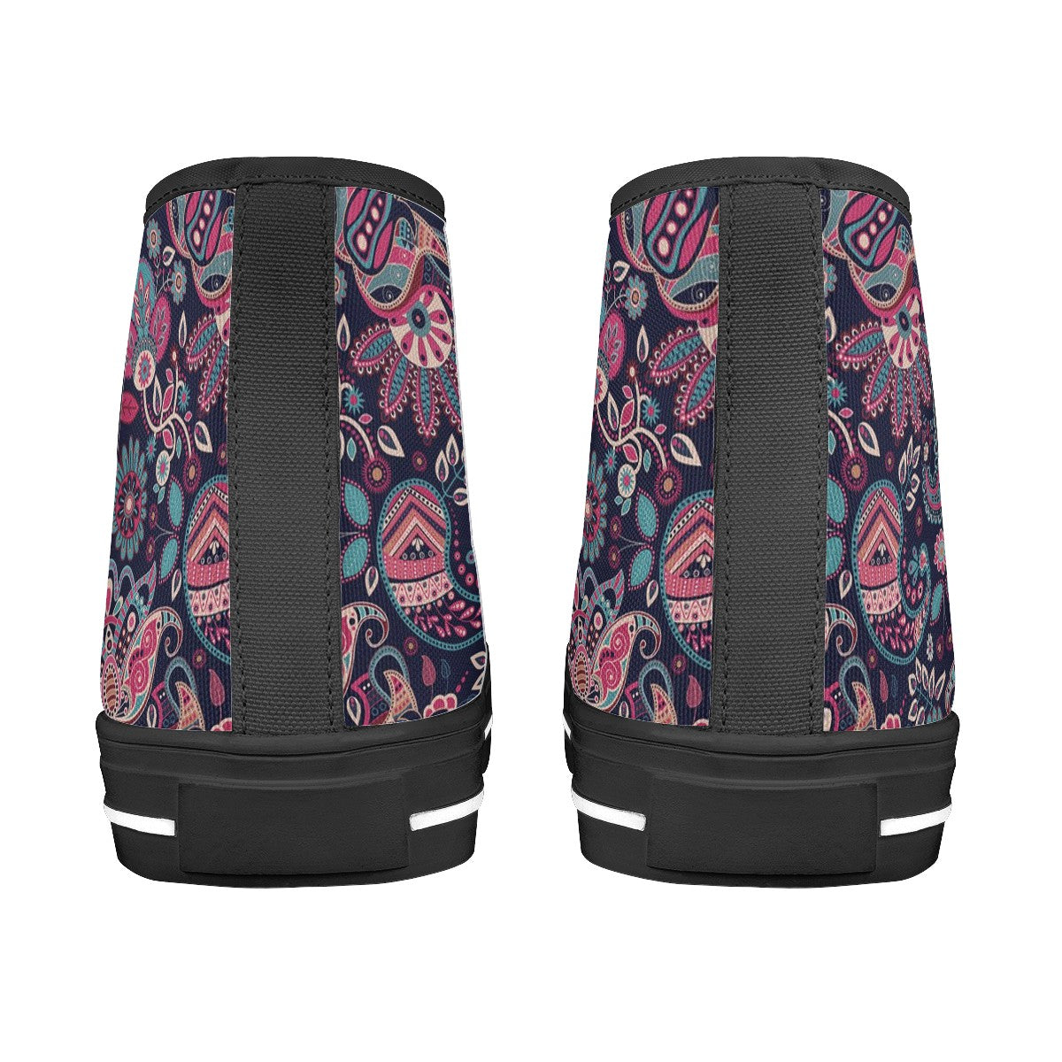 Paisley Custom Converse Chuck Taylor High Top Canvas Shoes