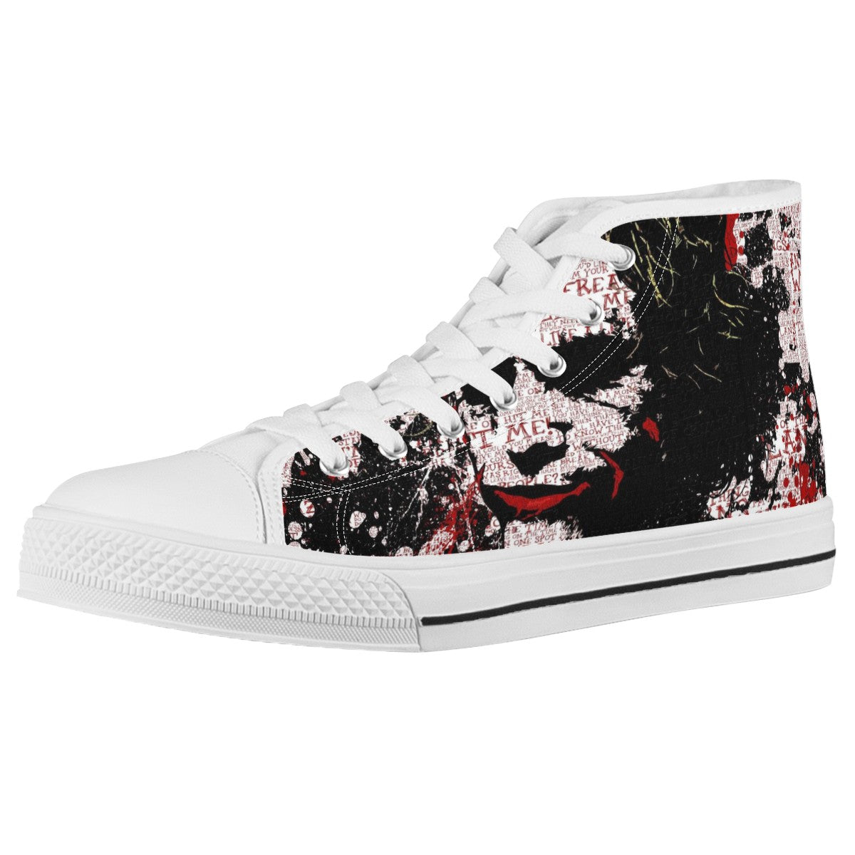 Joker Custom Converse Chuck Taylor High Top Canvas Shoes