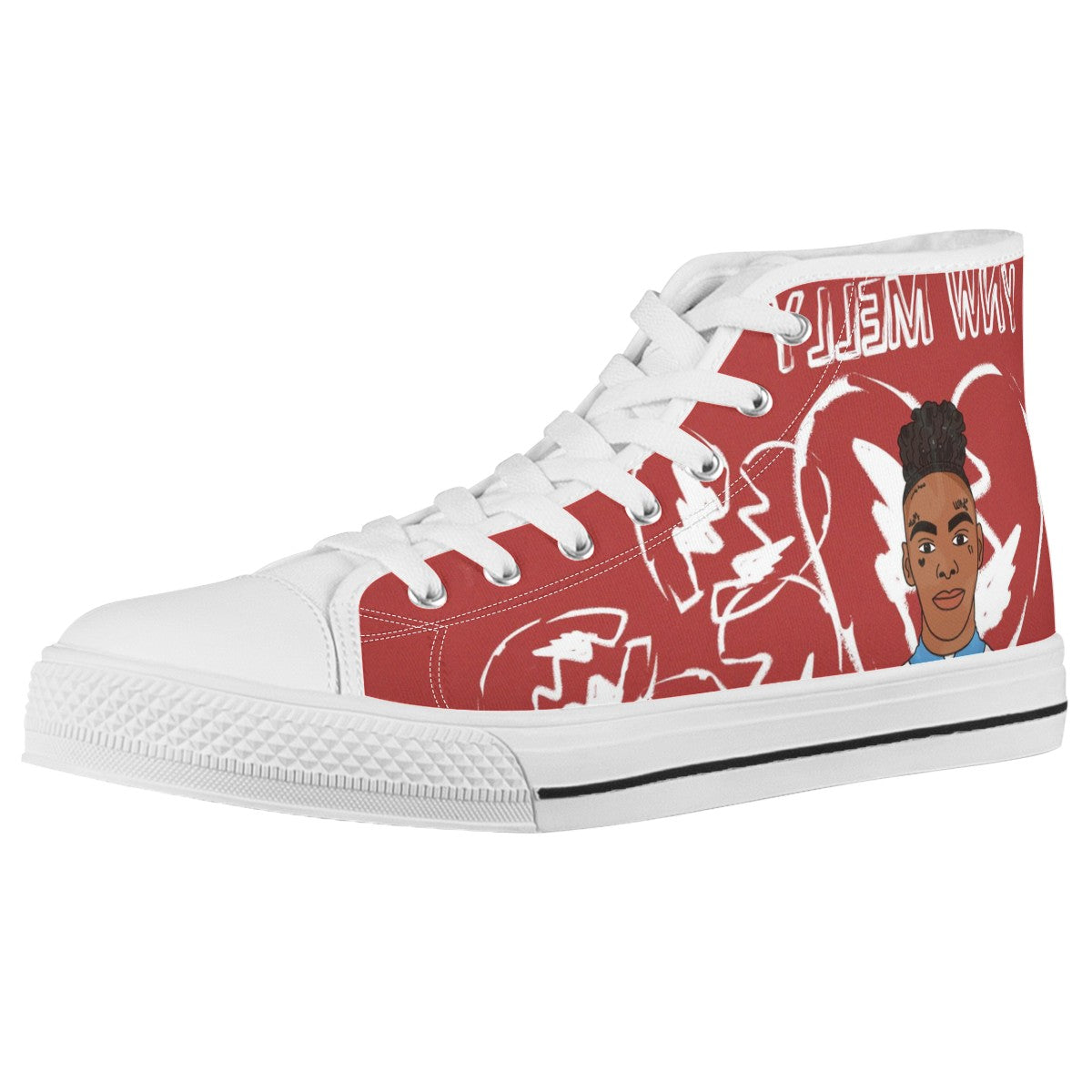 Ynw Melly Custom Converse Chuck Taylor High Top Canvas Shoes