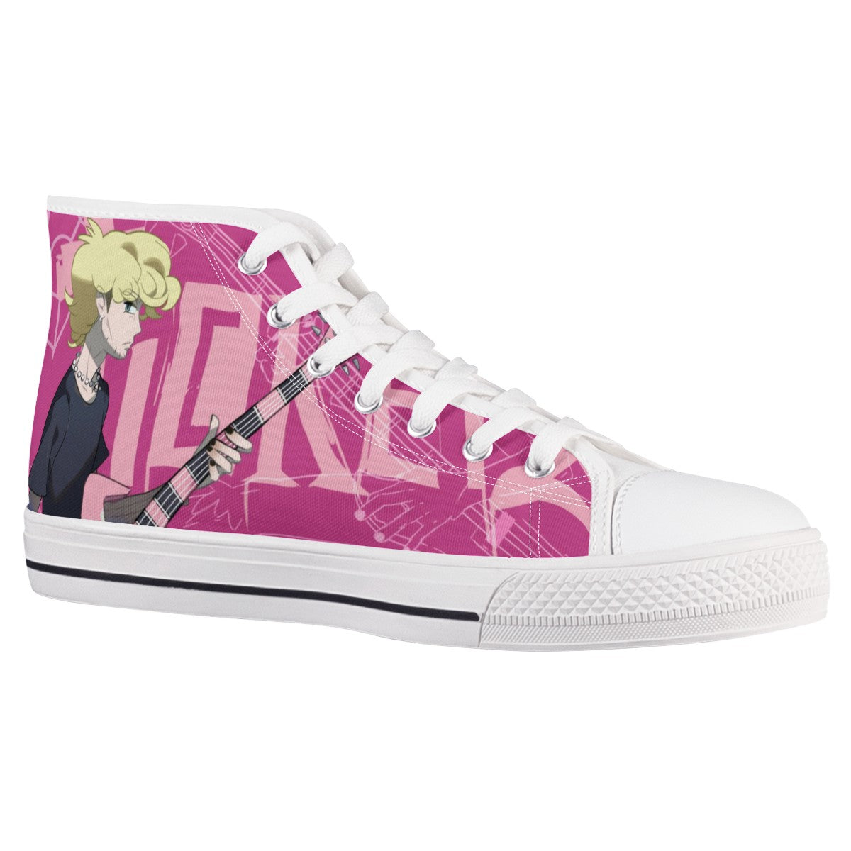 Machine Gun Kelly Custom Converse Chuck Taylor High Top Canvas Shoes
