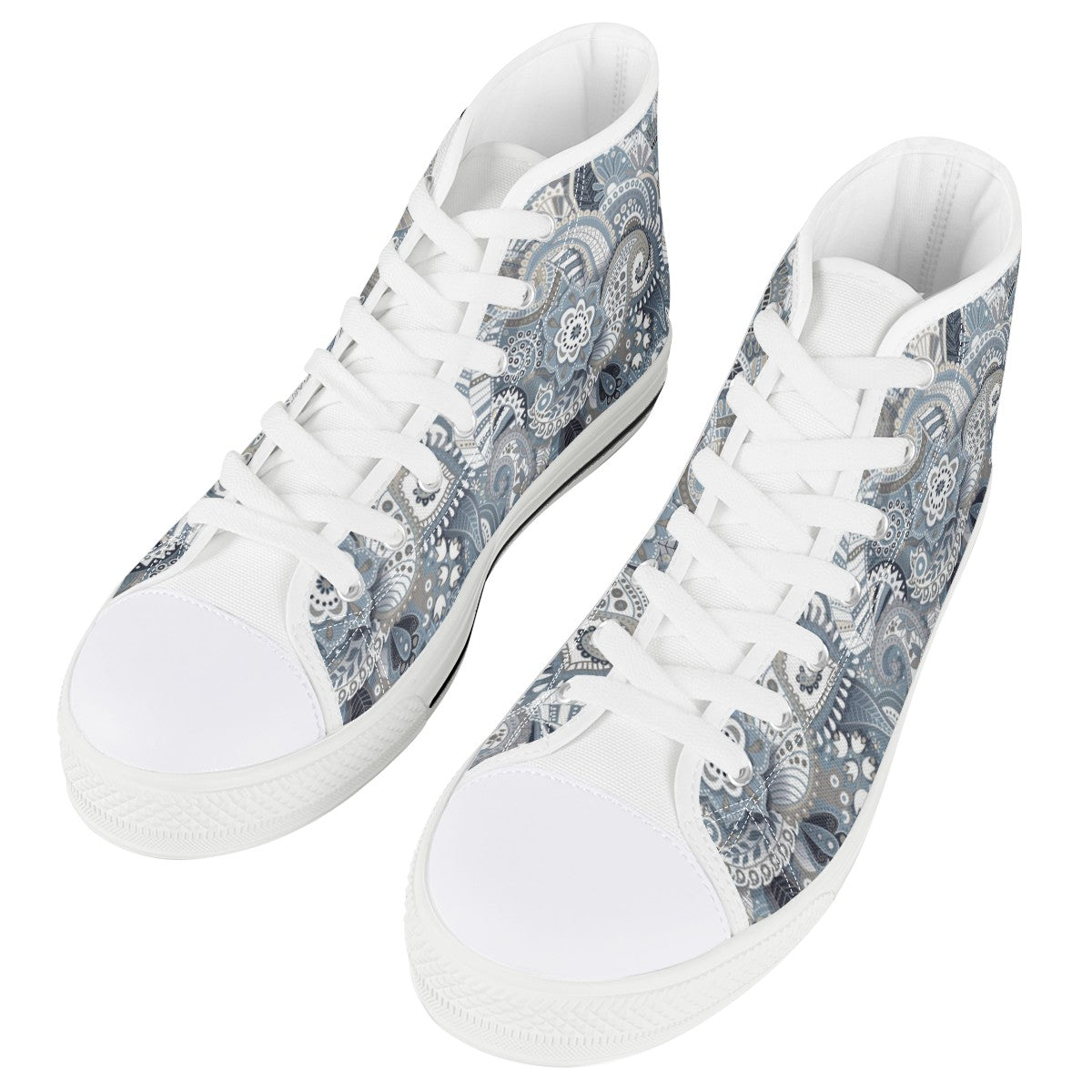 Paisley Custom Converse Chuck Taylor High Top Canvas Shoes