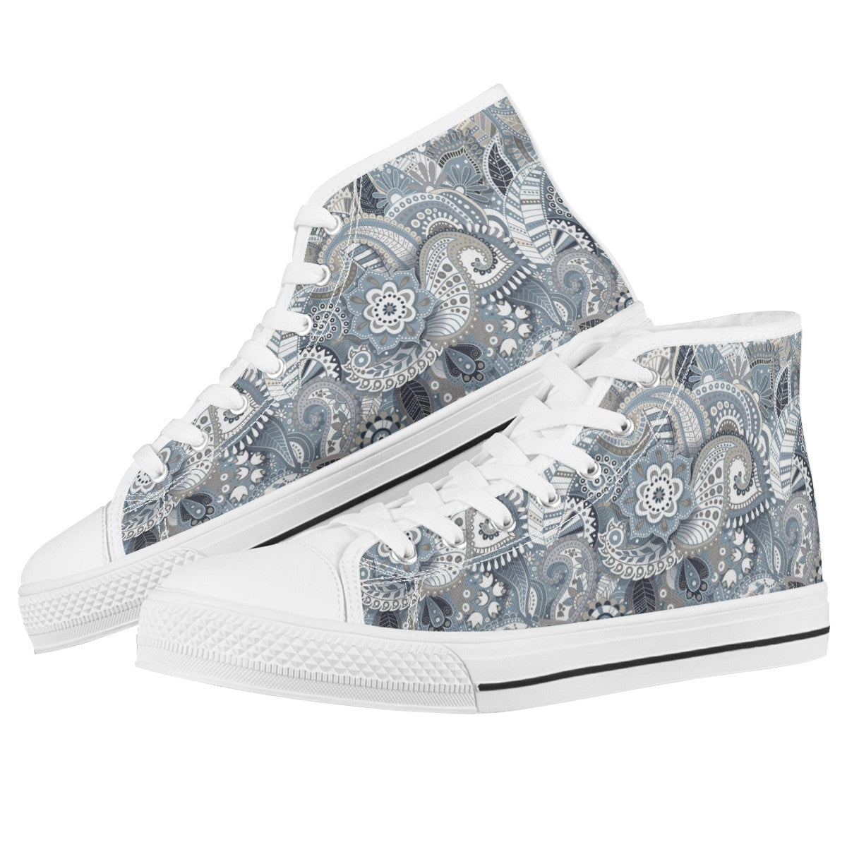 Paisley Custom Converse Chuck Taylor High Top Canvas Shoes