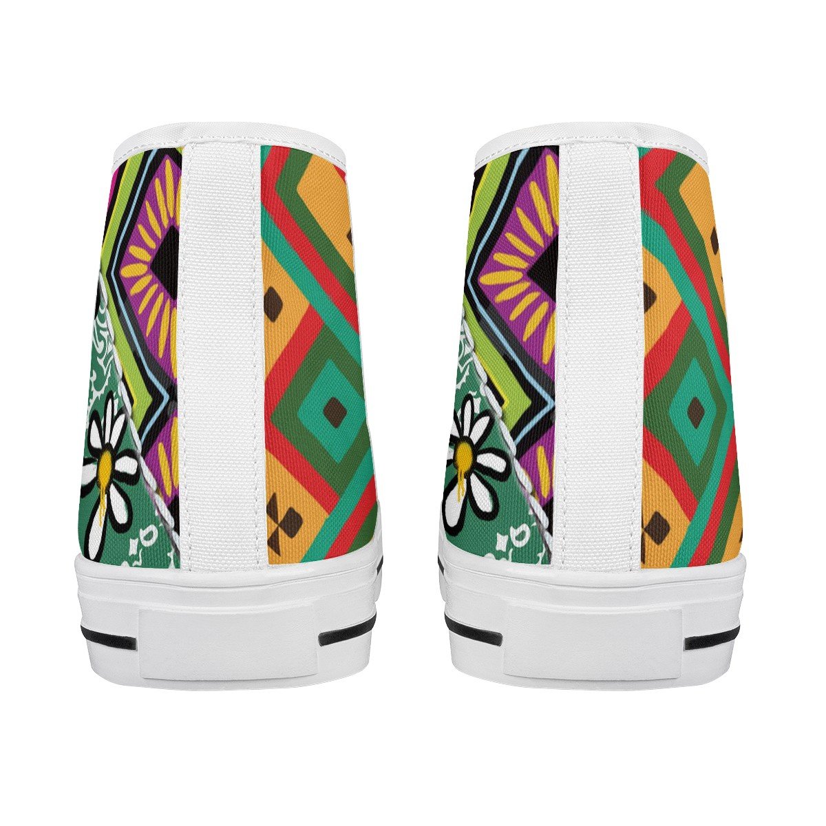 Daisy Custom Converse Chuck Taylor High Top Canvas Shoes