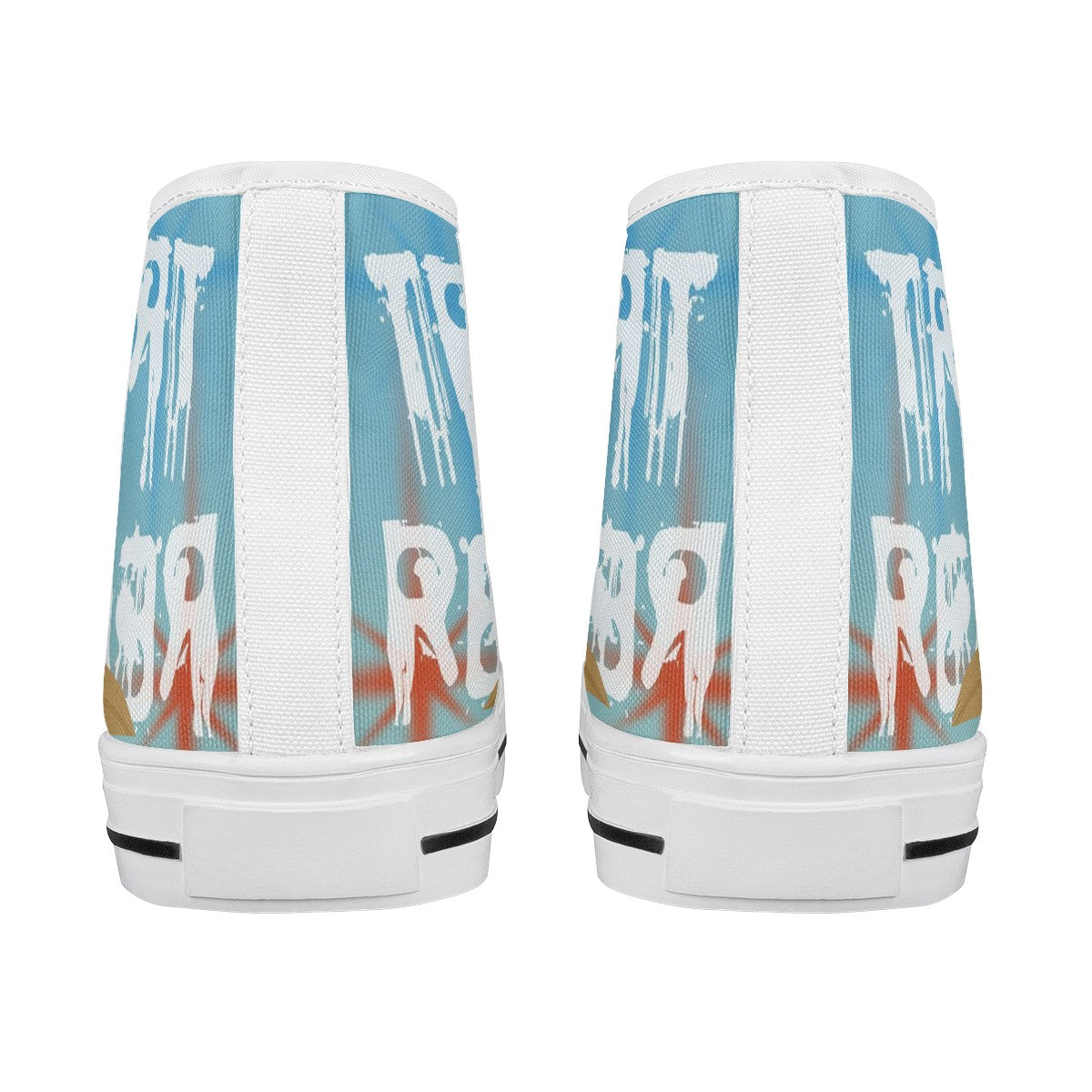 Trippie Redd Custom Converse Chuck Taylor High Top Canvas Shoes