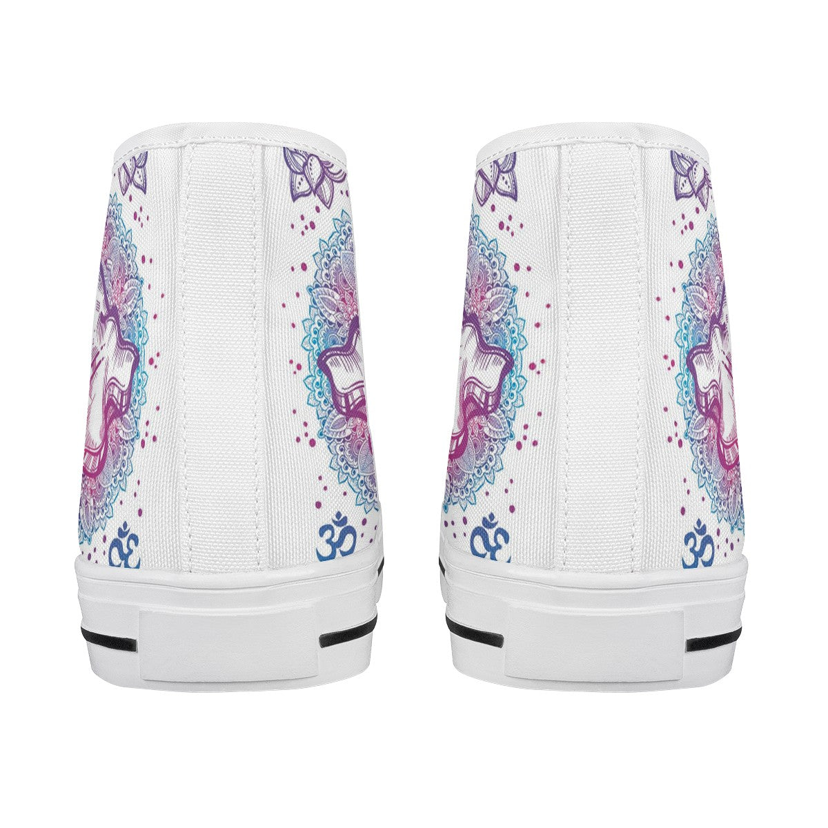 Mandala Custom Converse Chuck Taylor High Top Canvas Shoes