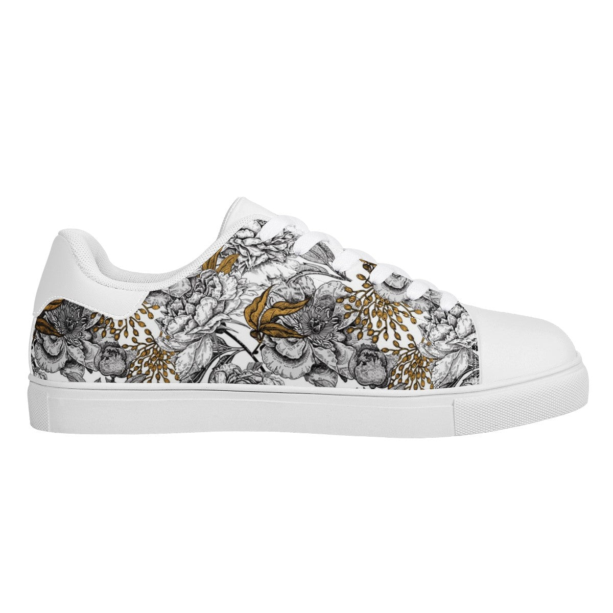 Cheetah Low Top Leather Shoes