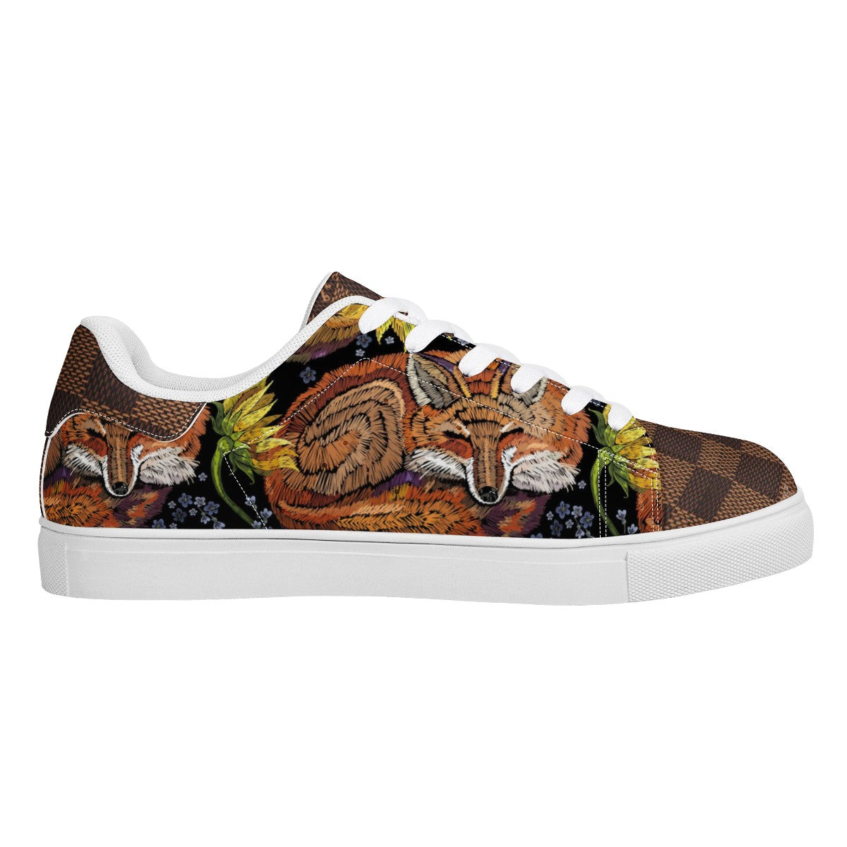 Fox Low Top Leather Shoes