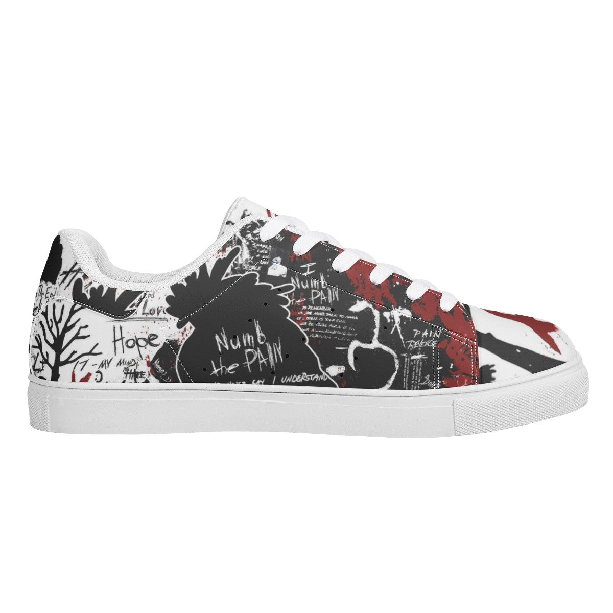 XXXTentacion Custom Low Top Leather Shoes