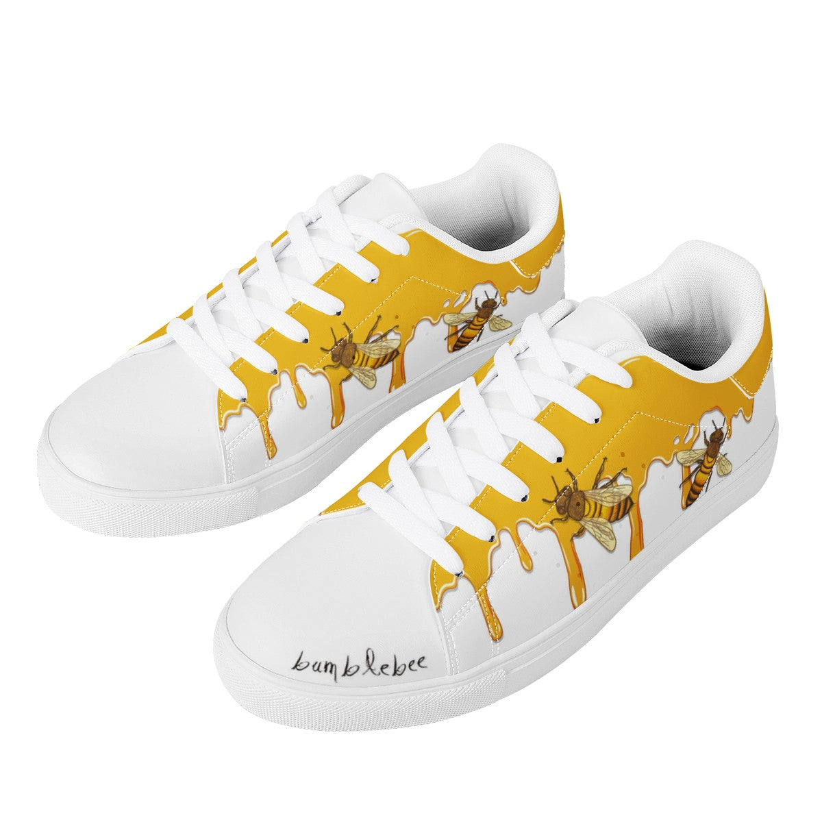 Bumblebee Low Top Leather Shoes
