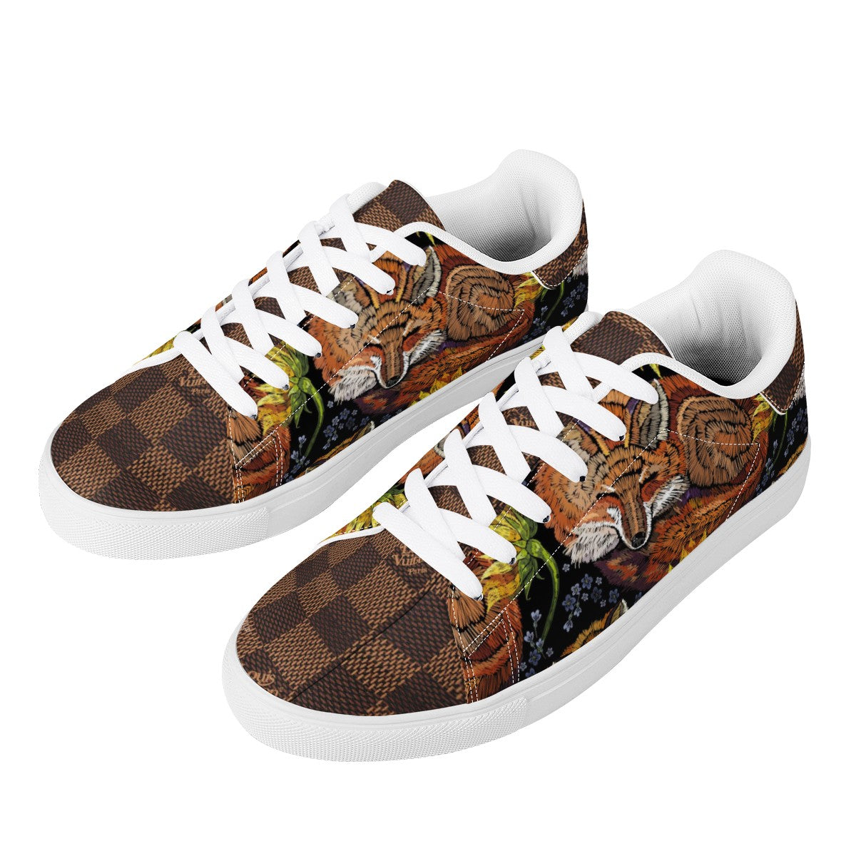 Fox Low Top Leather Shoes