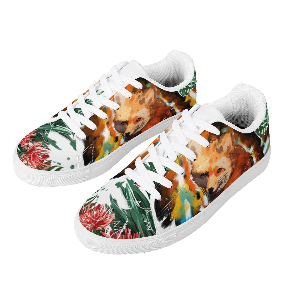 Fox Low Top Leather Shoes