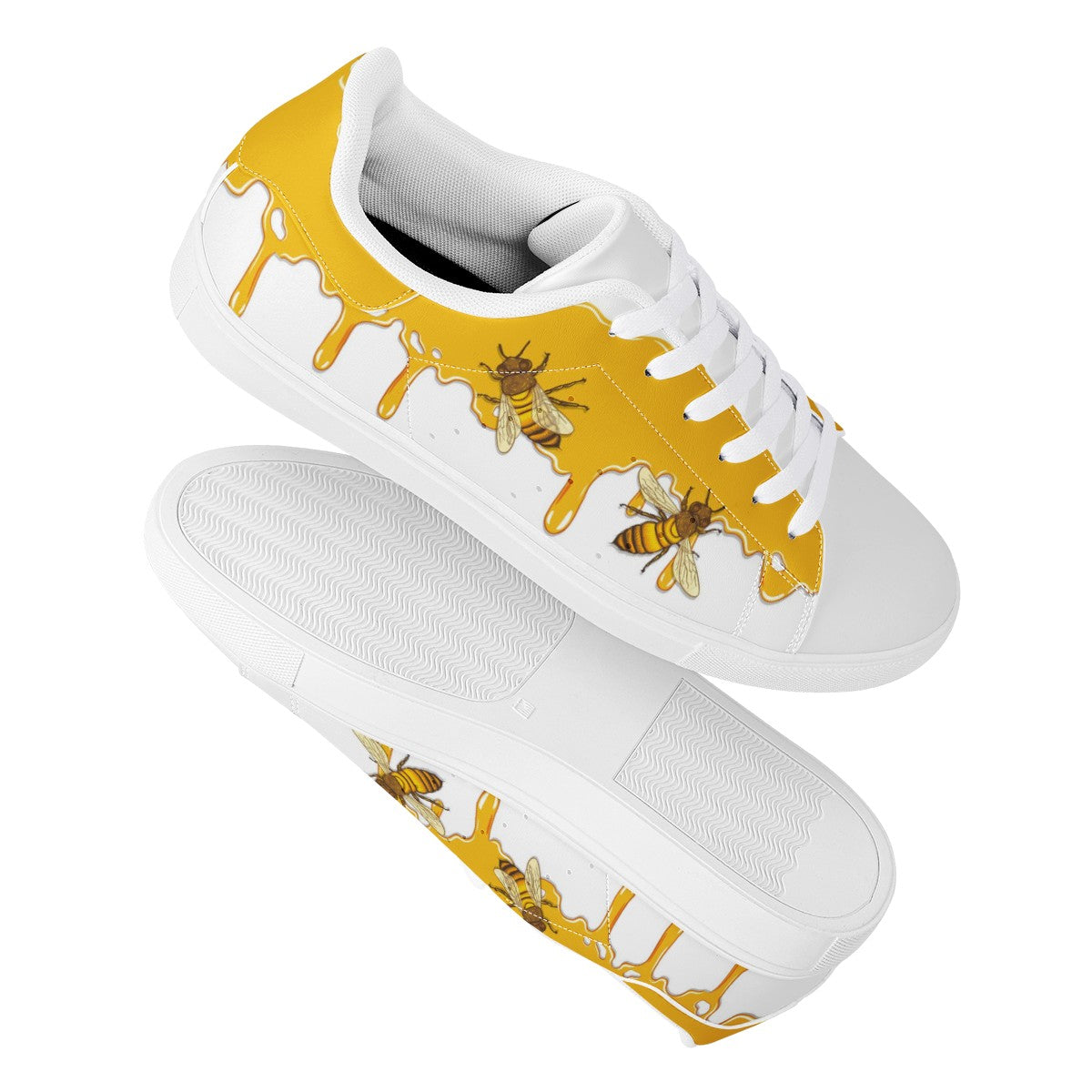 Bumblebee Low Top Leather Shoes