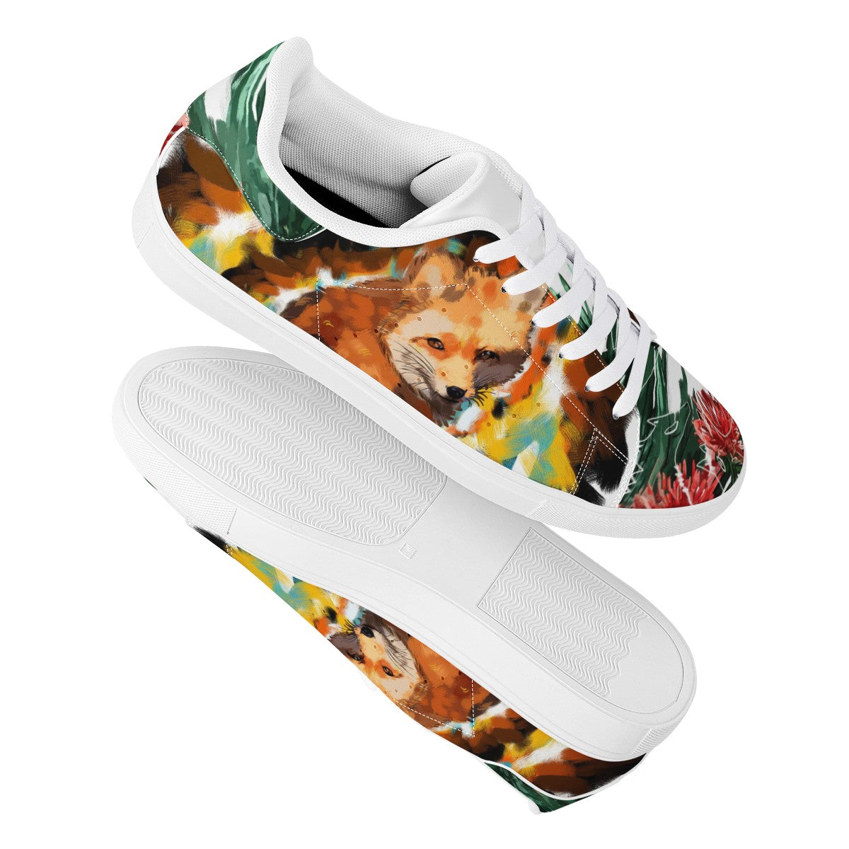 Fox Low Top Leather Shoes