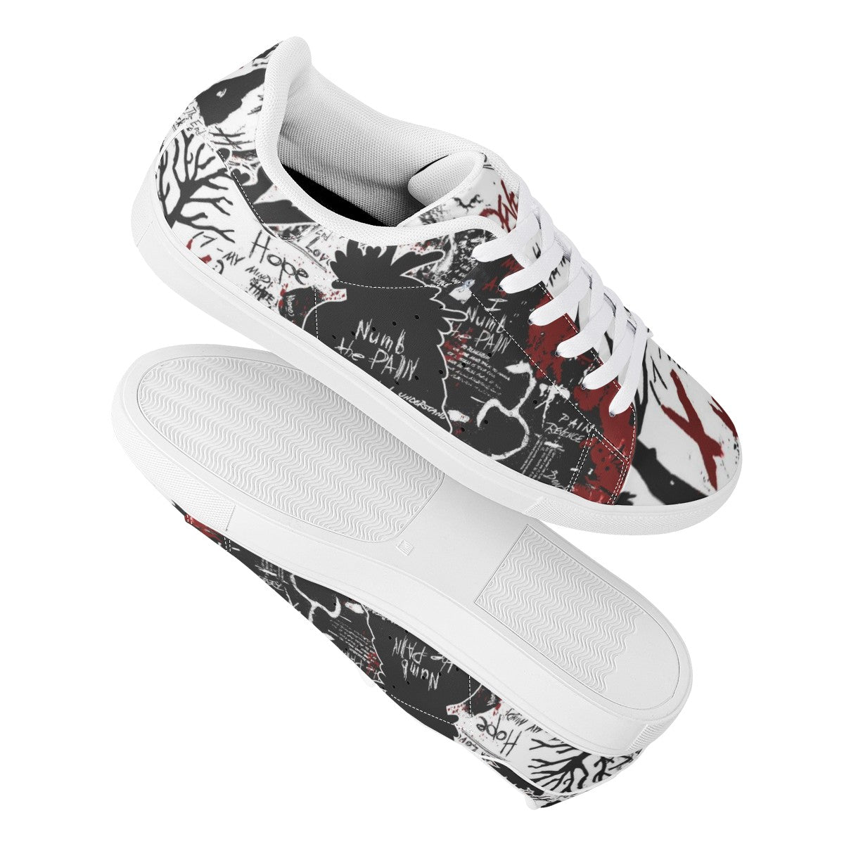 XXXTentacion Custom Low Top Leather Shoes