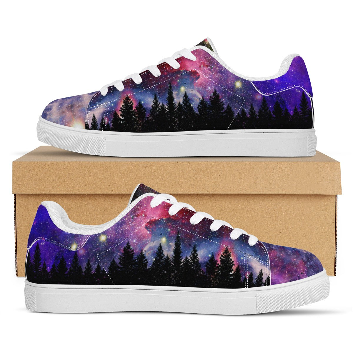 Galaxy Low Top Leather Shoes