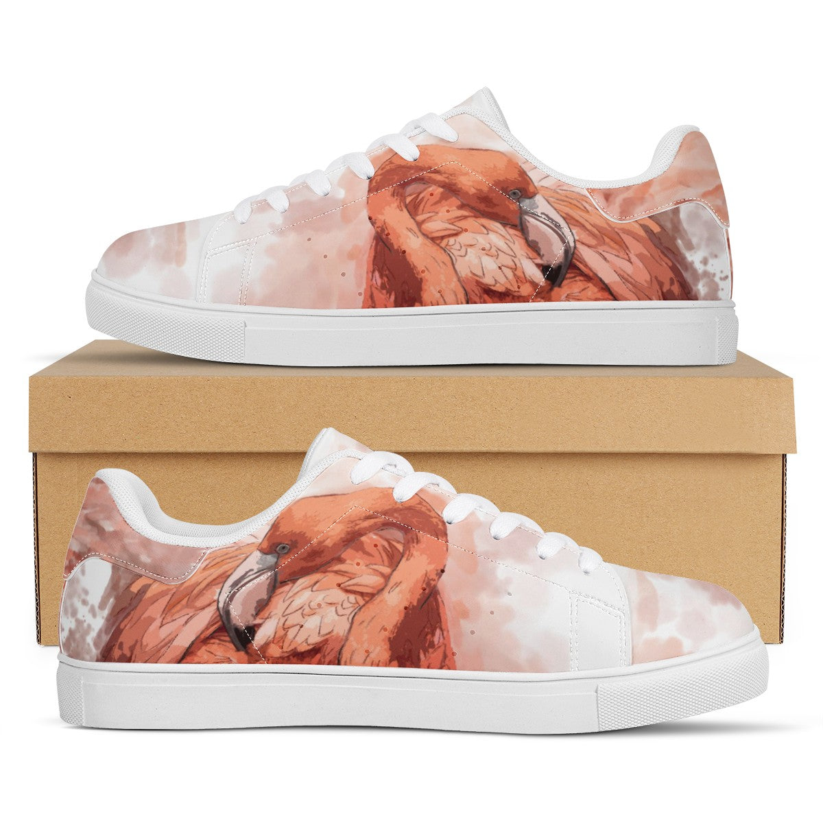 Flamingo Low Top Leather Shoes