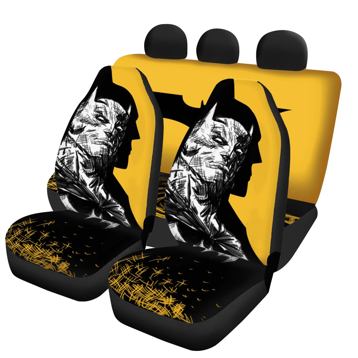 Bruce Custom 4Pcs Car Seat Covers