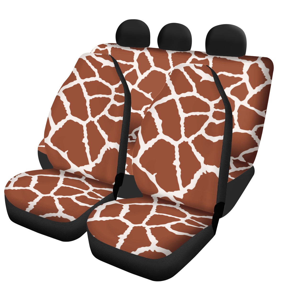 Giraffe Custom 4Pcs Car Seat Covers