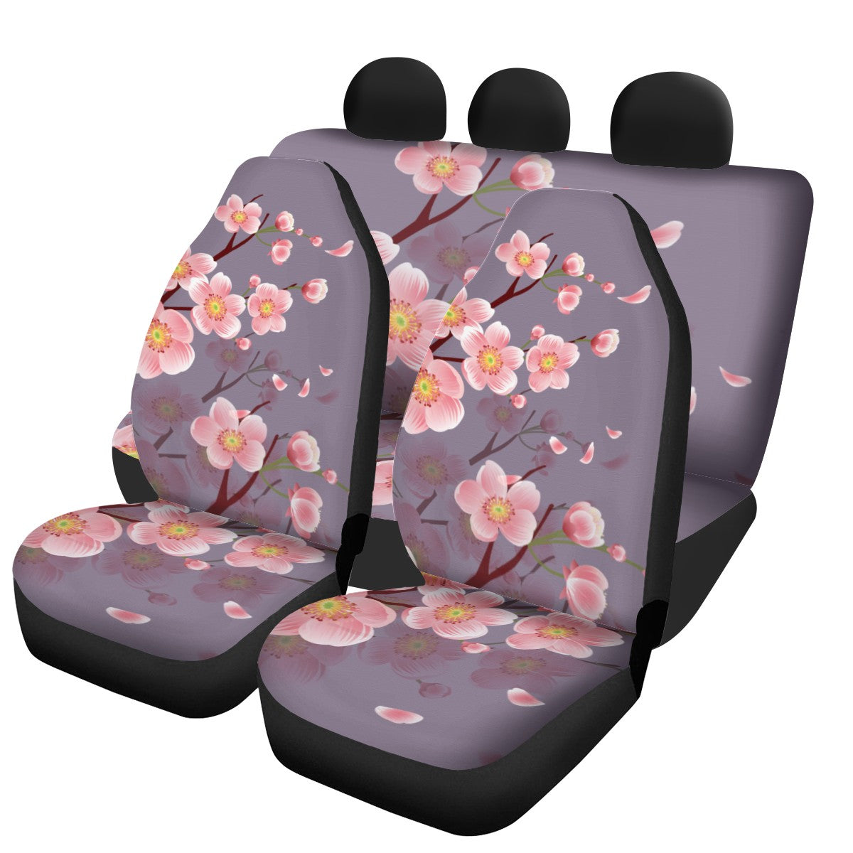 Cherry Blossom Custom 4Pcs Car Seat Covers