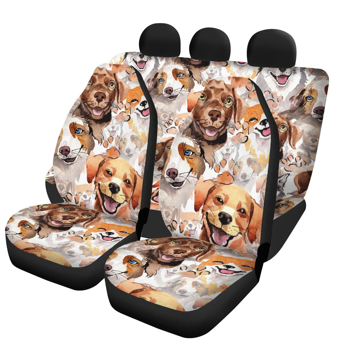 Puppy Custom 4Pcs Car Seat Covers
