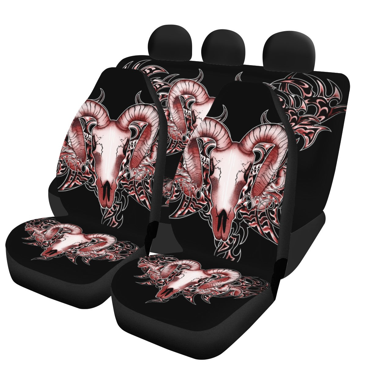 Goat Custom 4Pcs Car Seat Covers
