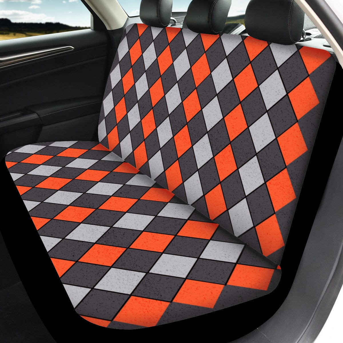 Harley Qulnn Custom 4Pcs Car Seat Covers