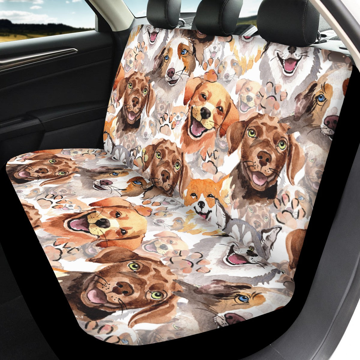 Puppy Custom 4Pcs Car Seat Covers