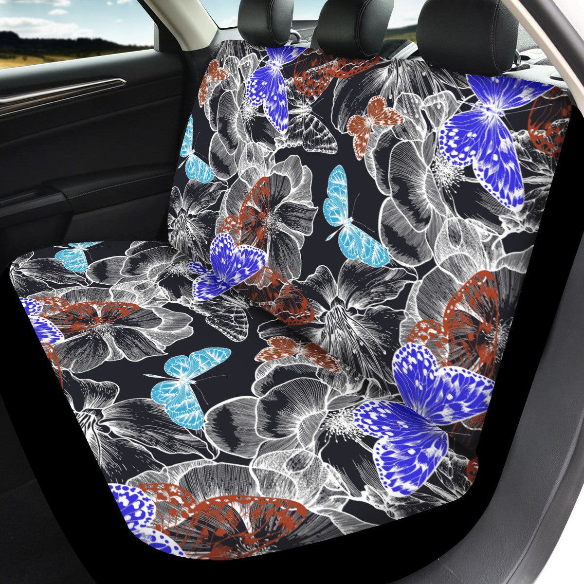 Butterfly Car Seat Cover Set