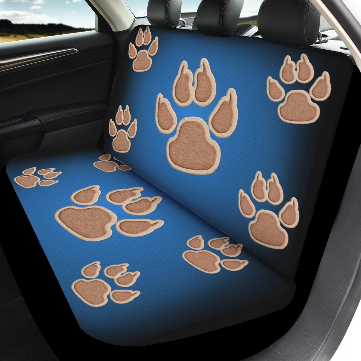 Dog Custom 4Pcs Car Seat Covers