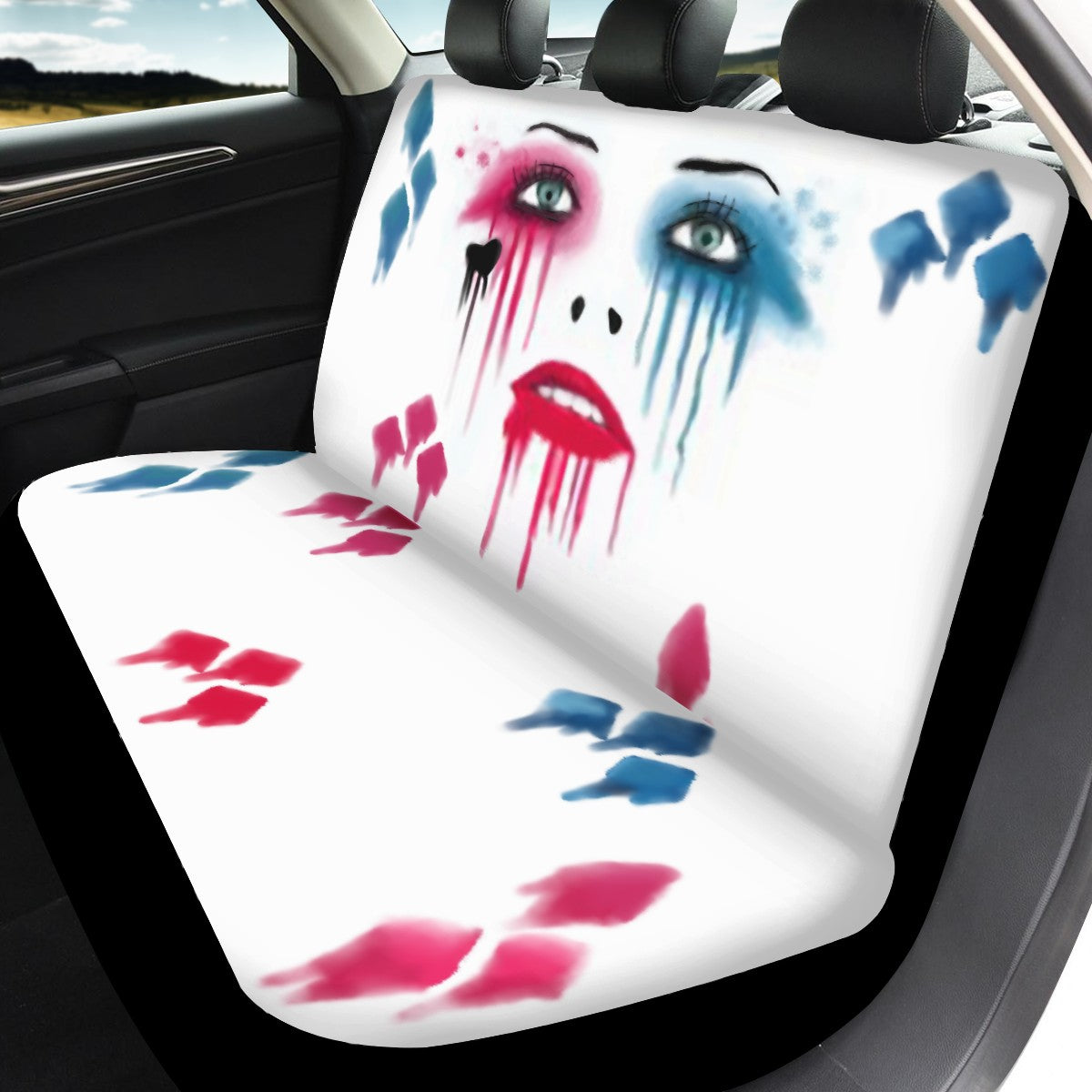 Harley Quinn Custom 4Pcs Car Seat Covers