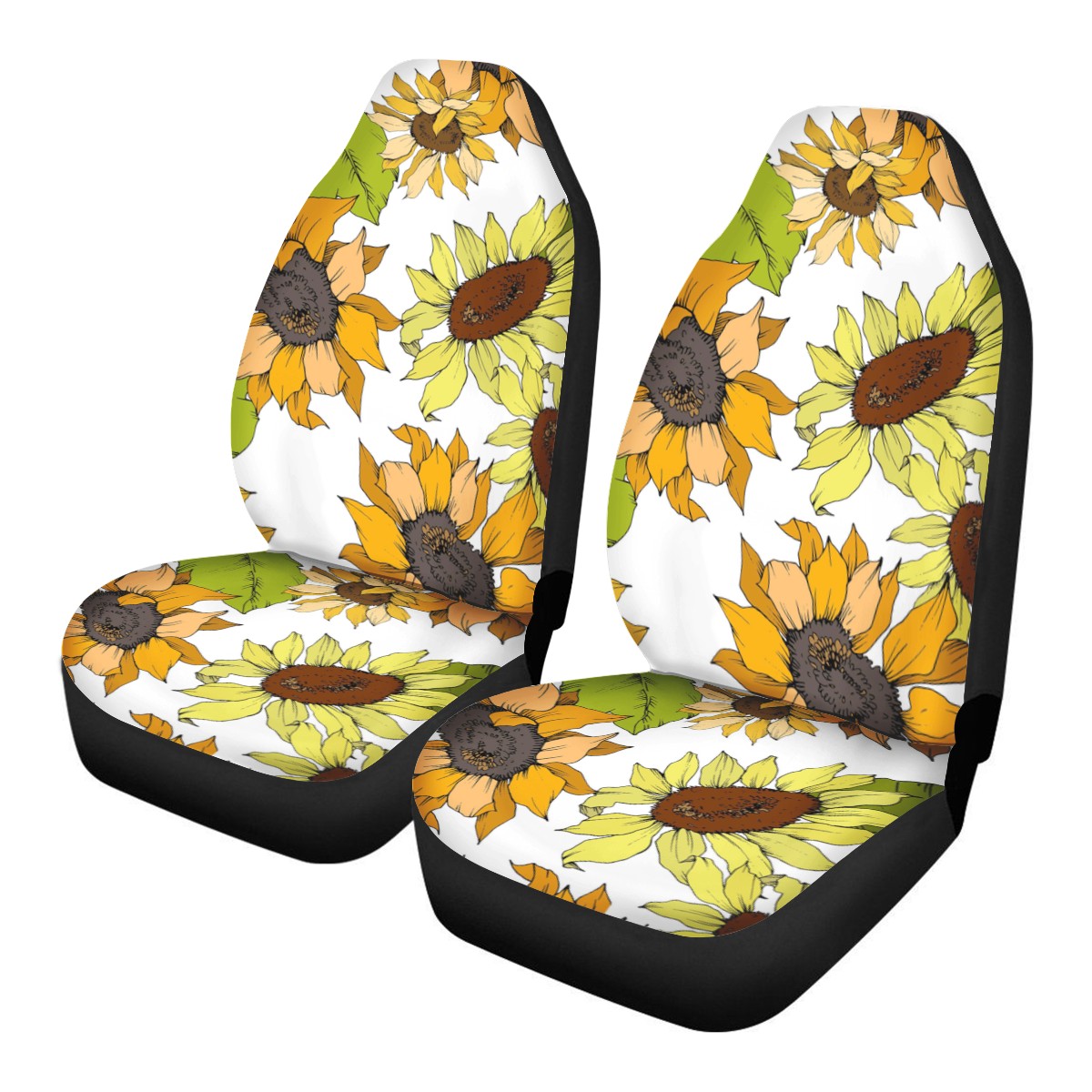 Sunflower Custom Car Seat Covers