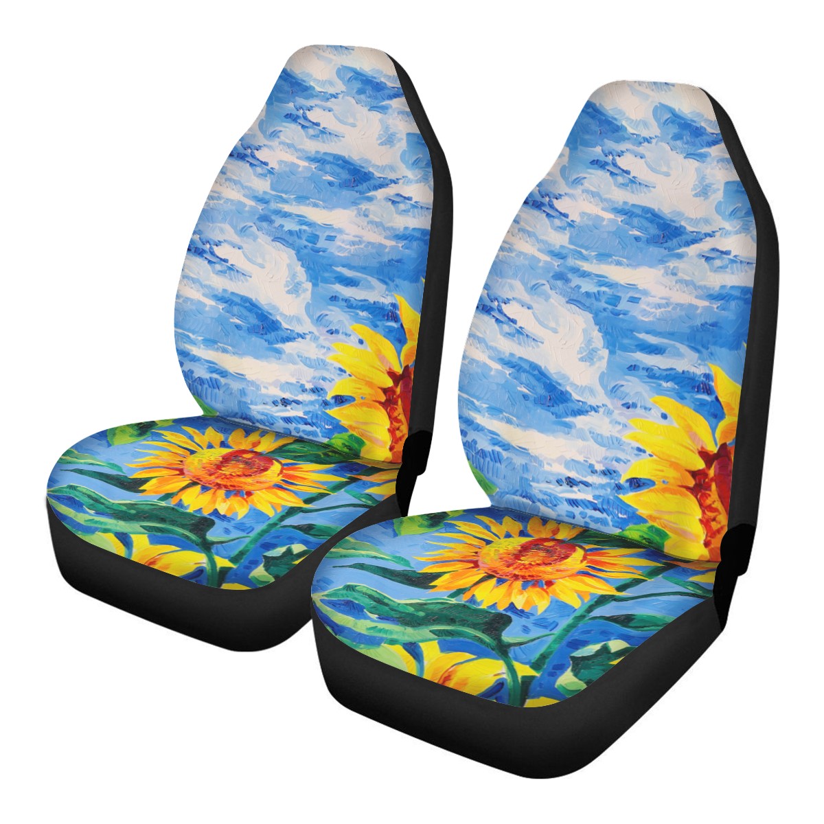 Sunflower Custom Car Seat Covers